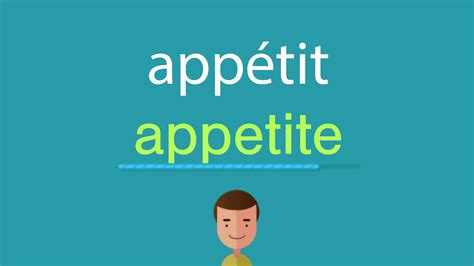 traduction bon appétit en anglais